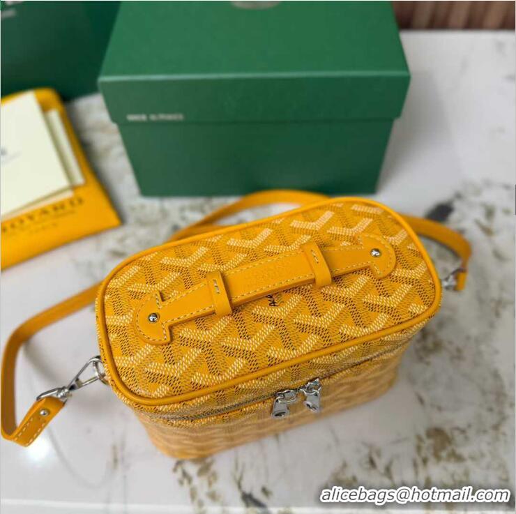 Best Price Goyard Muse Mini Vanity Case GY1403 Yellow