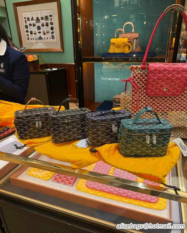 Grade Quality Goyard Muse Mini Vanity Case GY1403 Green