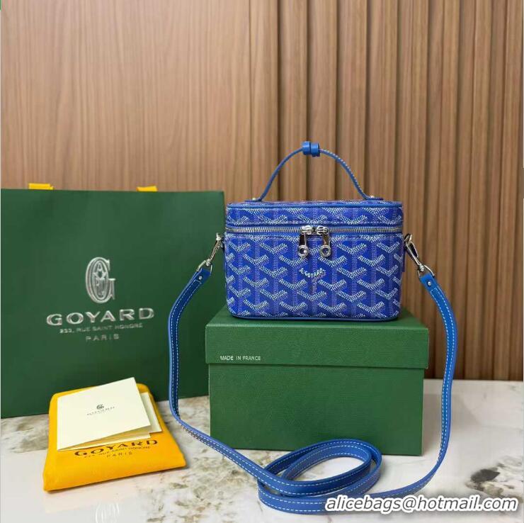 Grade Quality Goyard Muse Mini Vanity Case GY1403 Light Blue