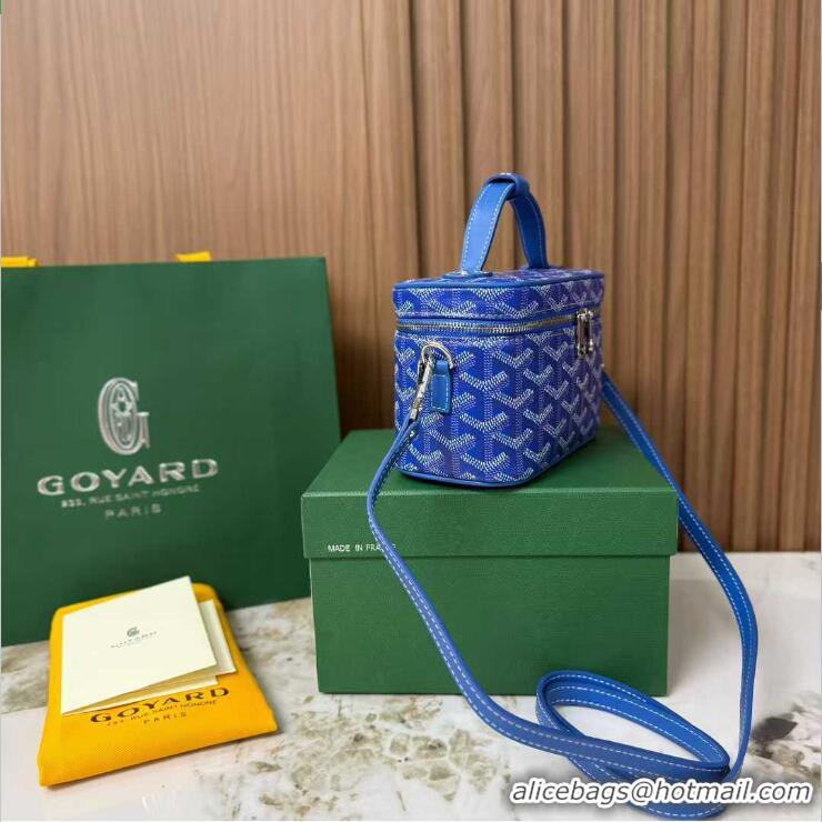 Grade Quality Goyard Muse Mini Vanity Case GY1403 Light Blue