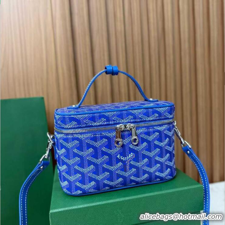 Grade Quality Goyard Muse Mini Vanity Case GY1403 Light Blue
