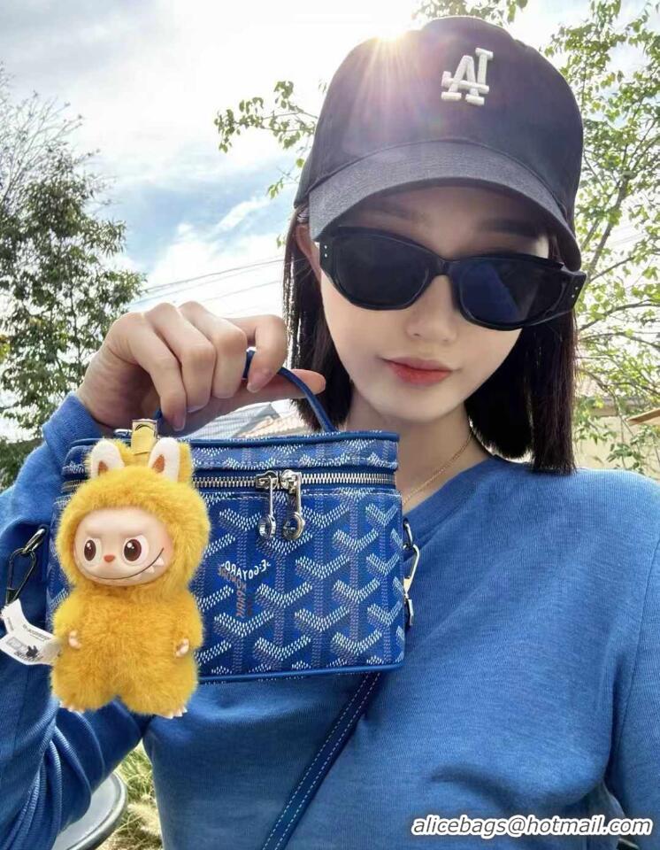 Grade Quality Goyard Muse Mini Vanity Case GY1403 Light Blue