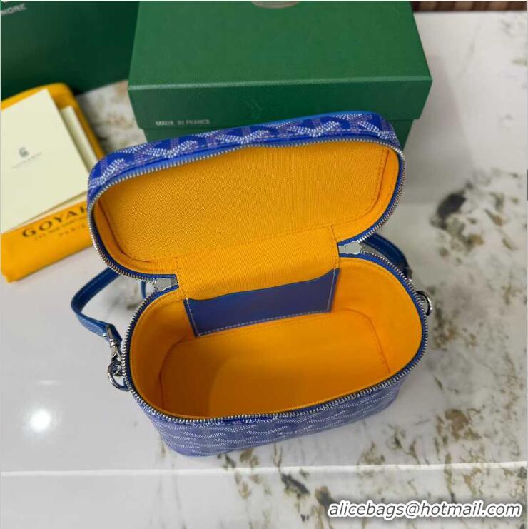 Grade Quality Goyard Muse Mini Vanity Case GY1403 Light Blue