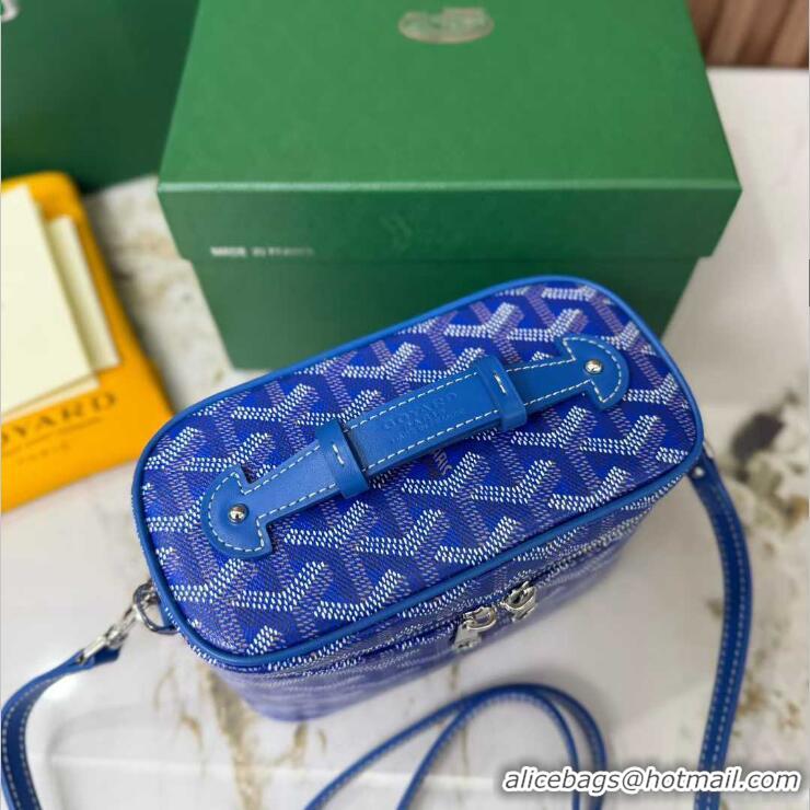 Grade Quality Goyard Muse Mini Vanity Case GY1403 Light Blue