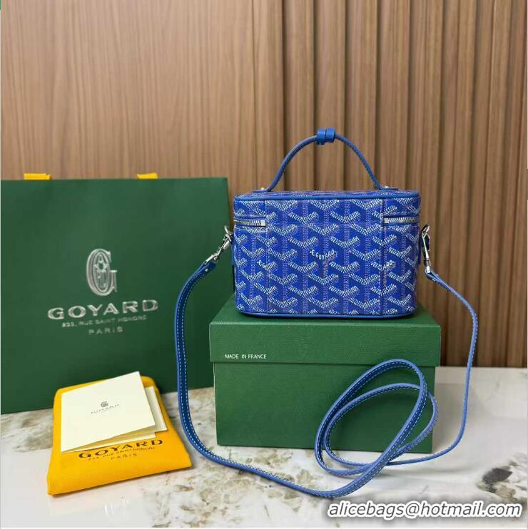 Grade Quality Goyard Muse Mini Vanity Case GY1403 Light Blue