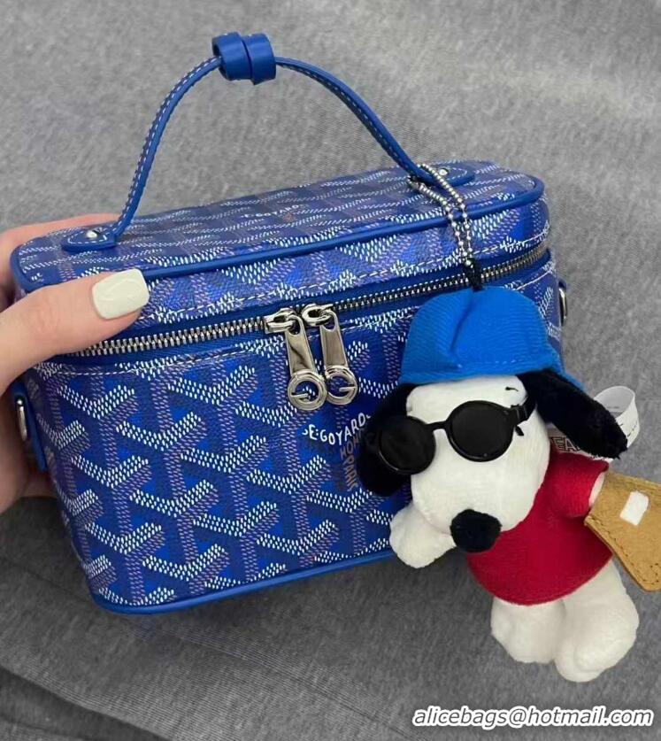 Grade Quality Goyard Muse Mini Vanity Case GY1403 Light Blue