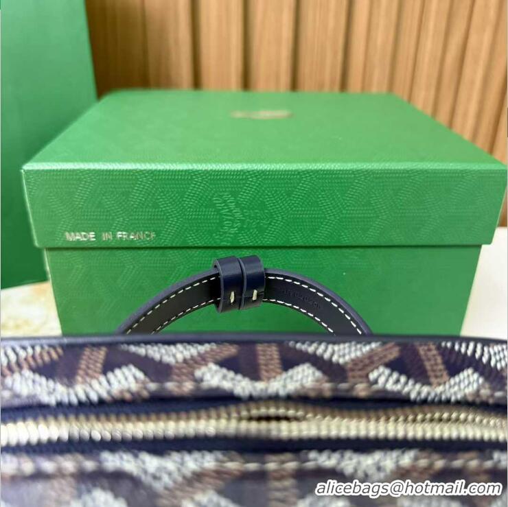 Top Design Goyard Muse Mini Vanity Case GY1403 Navy Blue