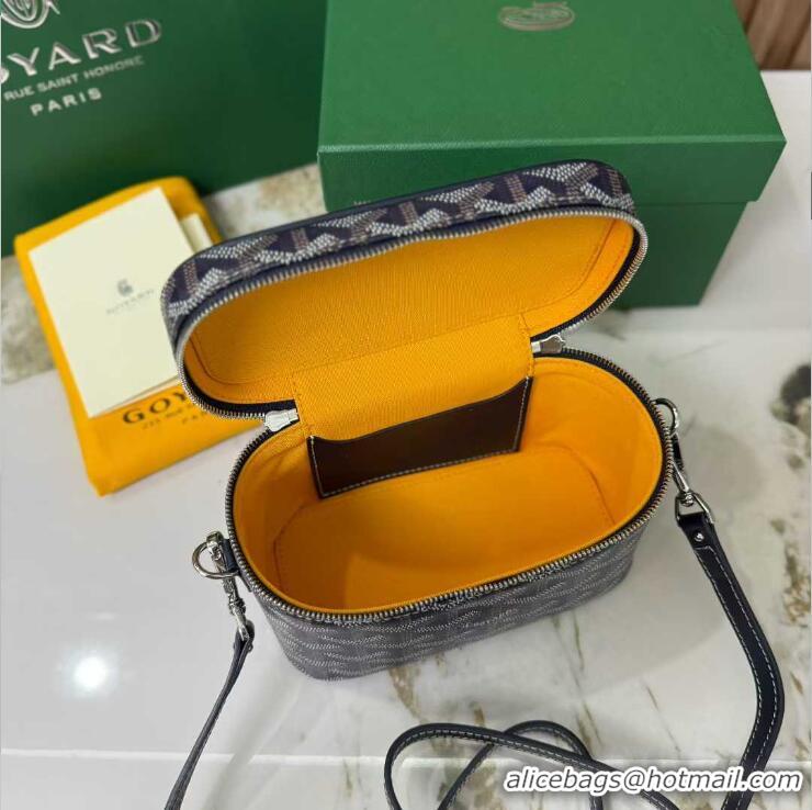 Top Design Goyard Muse Mini Vanity Case GY1403 Navy Blue