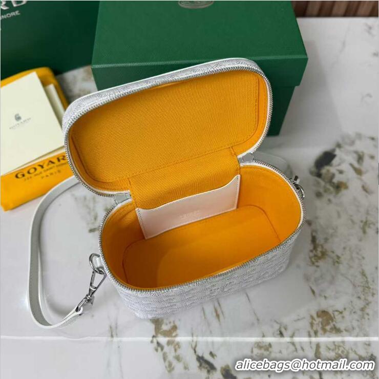 Grade Promotional Goyard Muse Mini Vanity Case GY1403 White