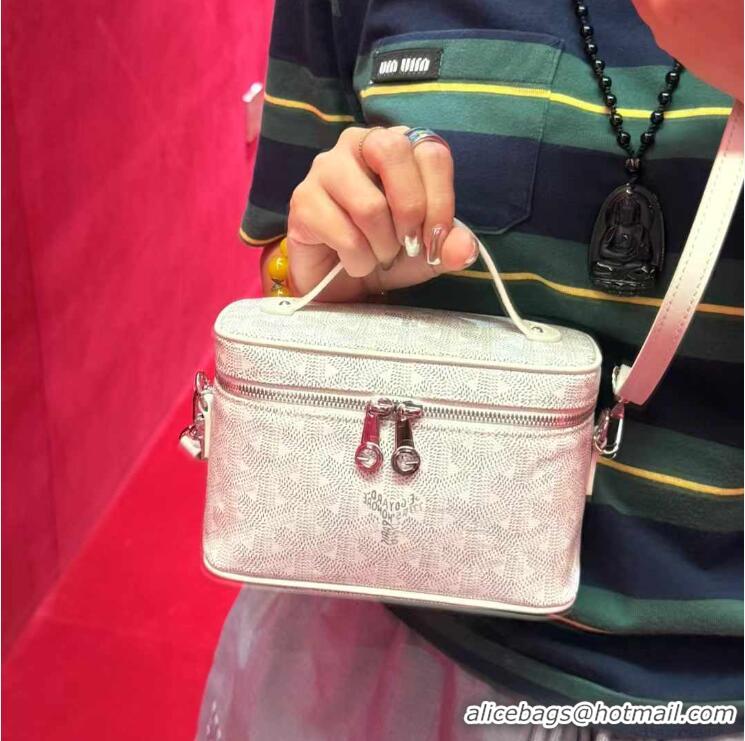 Grade Promotional Goyard Muse Mini Vanity Case GY1403 White