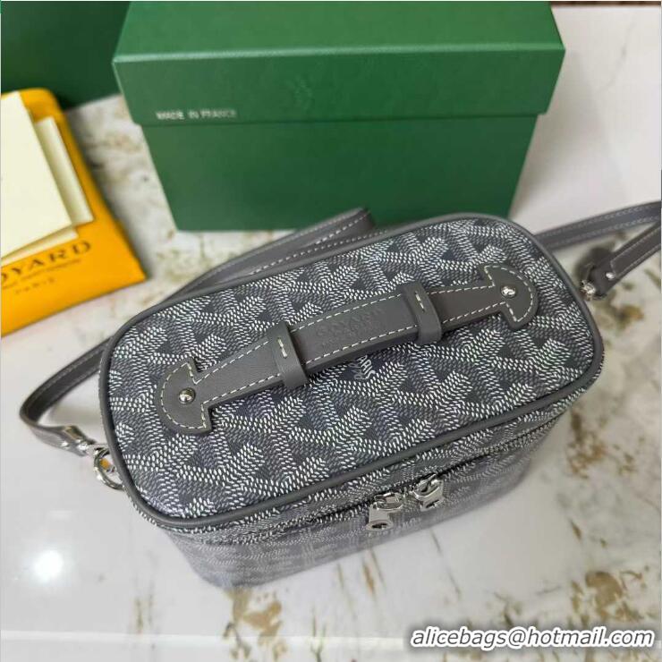 Traditional Discount Goyard Muse Mini Vanity Case GY1403 Dark Grey