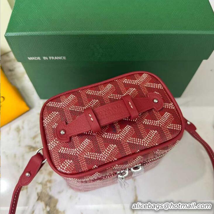Best Price Goyard Muse Nano Vanity Case GY1402 Red