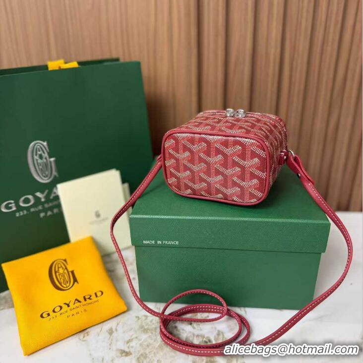 Best Price Goyard Muse Nano Vanity Case GY1402 Red