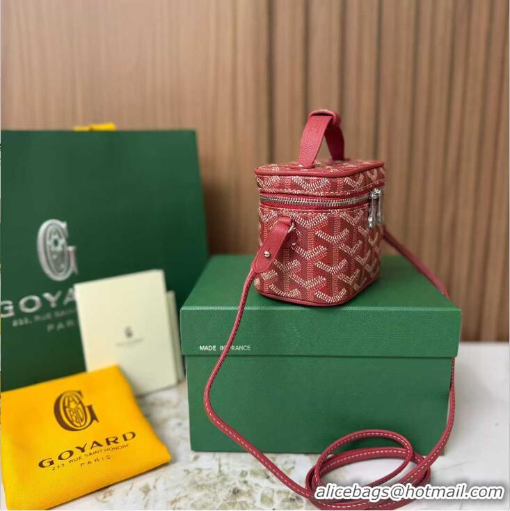 Best Price Goyard Muse Nano Vanity Case GY1402 Red