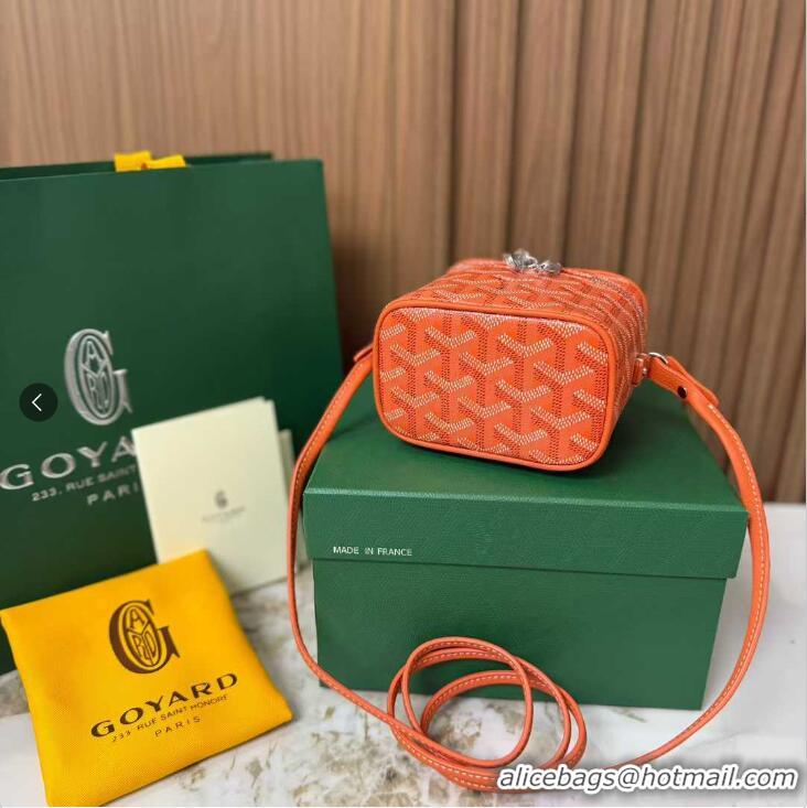 Famous Brand Goyard Muse Nano Vanity Case GY1402 Orange