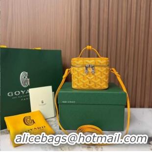 Good Looking Goyard Muse Nano Vanity Case GY1402 Yellow