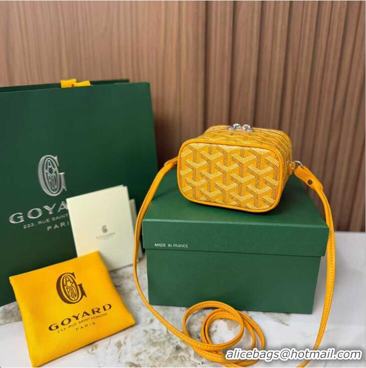 Good Looking Goyard Muse Nano Vanity Case GY1402 Yellow