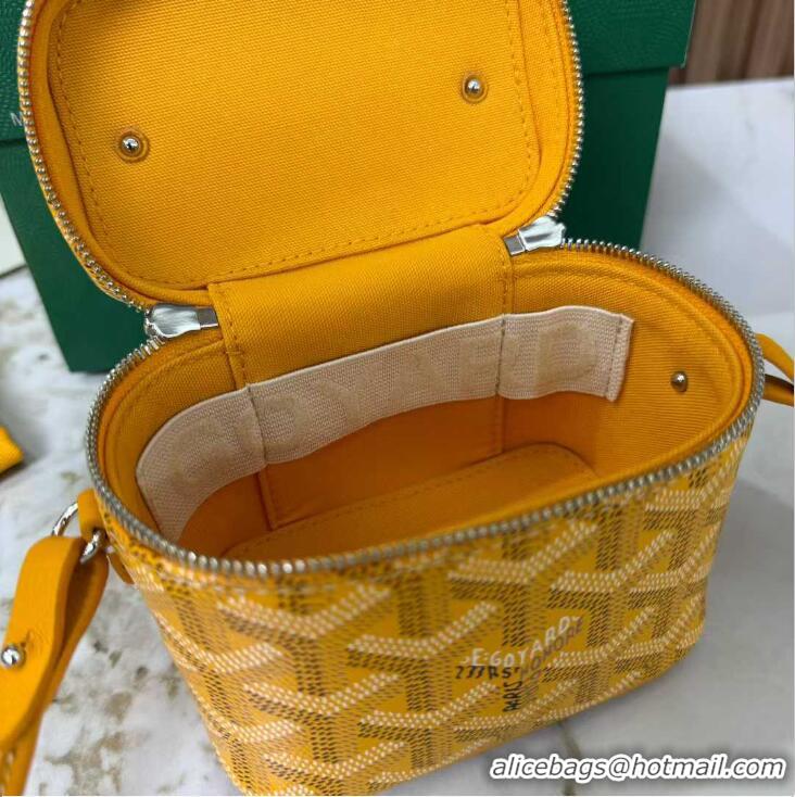 Good Looking Goyard Muse Nano Vanity Case GY1402 Yellow