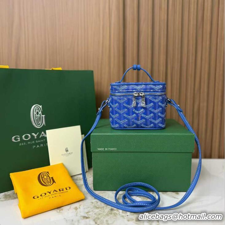 Good Taste Goyard Muse Nano Vanity Case GY1402 Light Blue