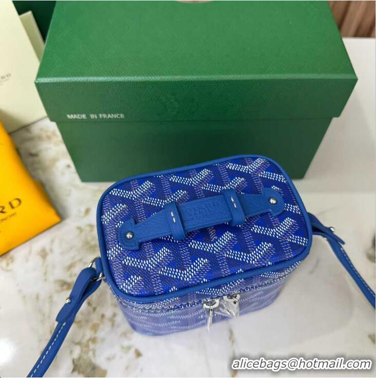 Good Taste Goyard Muse Nano Vanity Case GY1402 Light Blue