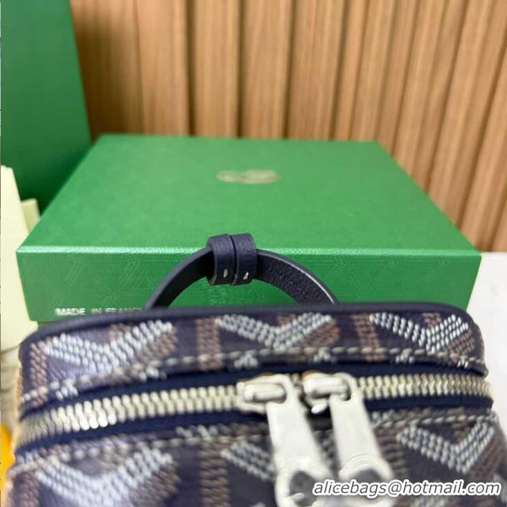 Well Crafted Goyard Muse Nano Vanity Case GY1402 Navy Blue