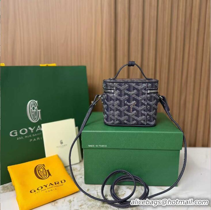 Well Crafted Goyard Muse Nano Vanity Case GY1402 Navy Blue