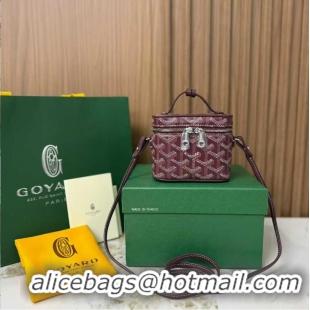 Best Price Goyard Muse Nano Vanity Case GY1402 Burgundy