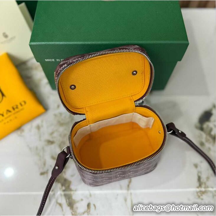 Best Price Goyard Muse Nano Vanity Case GY1402 Burgundy