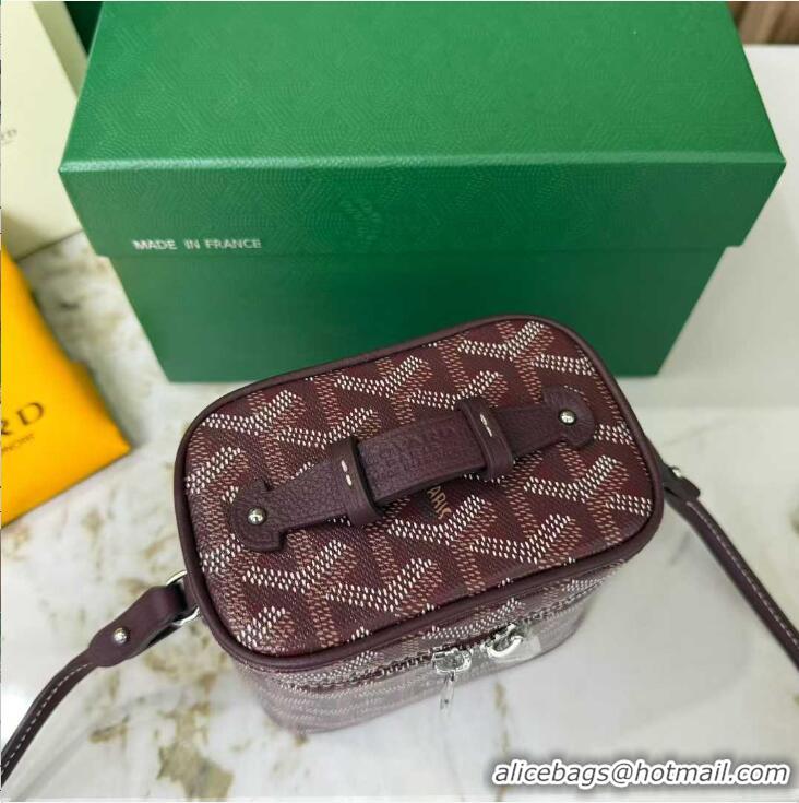 Best Price Goyard Muse Nano Vanity Case GY1402 Burgundy