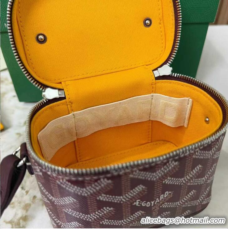 Best Price Goyard Muse Nano Vanity Case GY1402 Burgundy