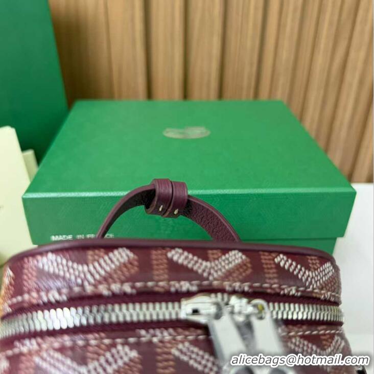 Best Price Goyard Muse Nano Vanity Case GY1402 Burgundy