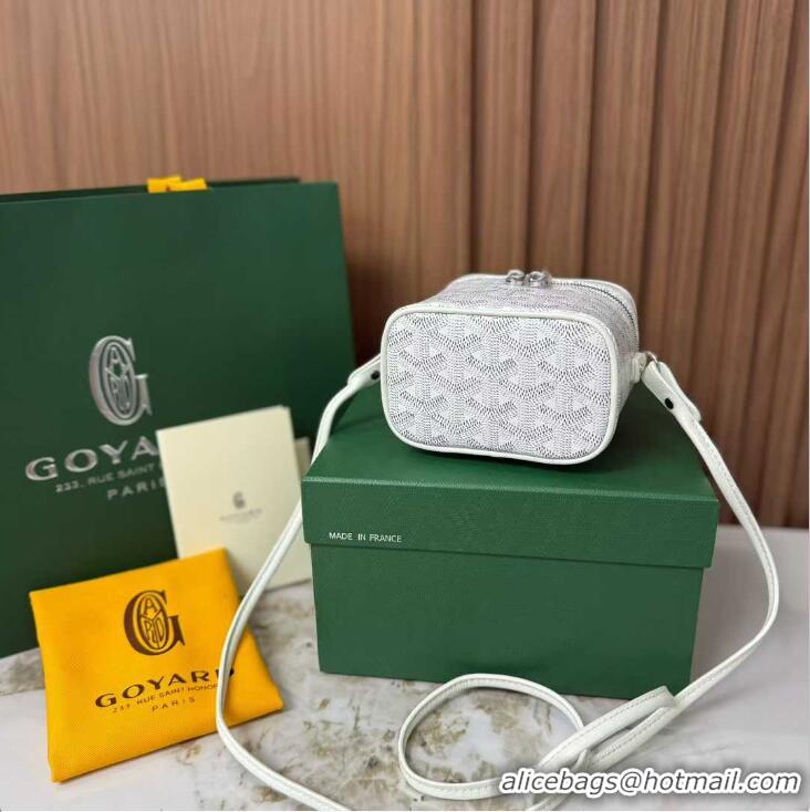 Original Cheap Goyard Muse Nano Vanity Case GY1402 White