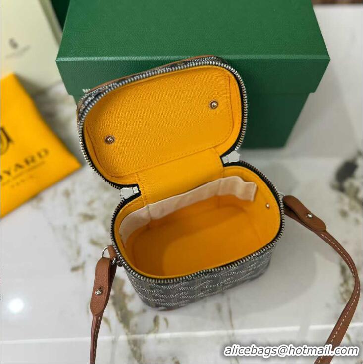 Promotional Goyard Muse Nano Vanity Case GY1402 Black And Tan
