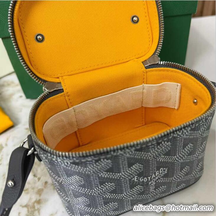 Market Sells Goyard Muse Nano Vanity Case GY1402 Dark Grey
