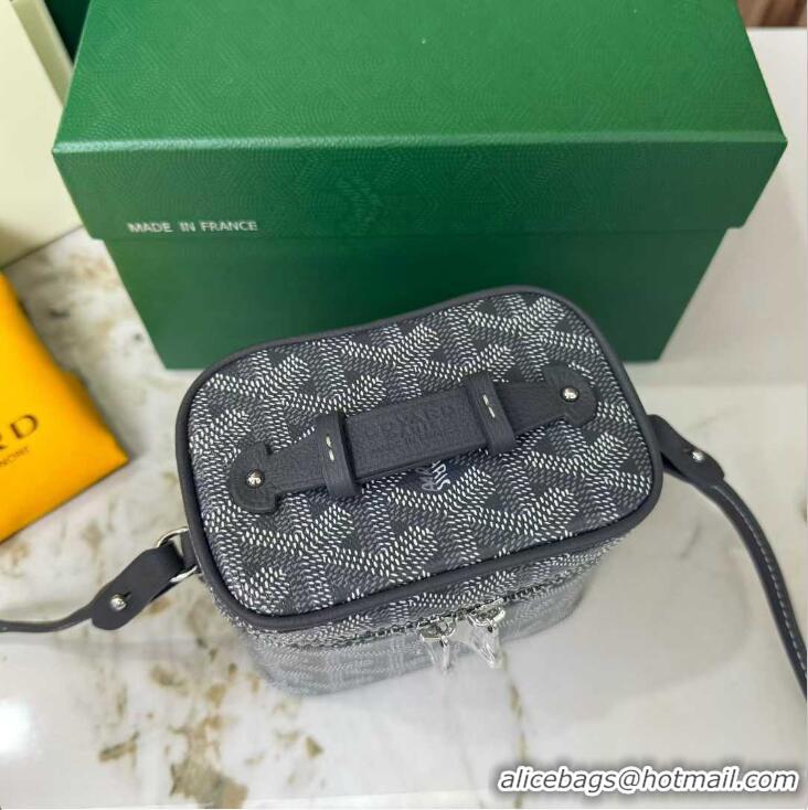 Market Sells Goyard Muse Nano Vanity Case GY1402 Dark Grey