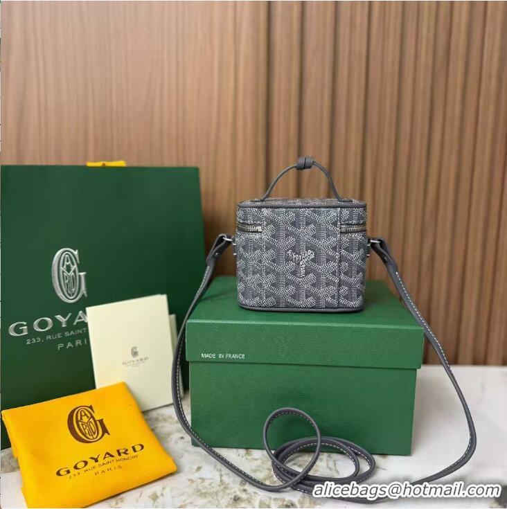 Market Sells Goyard Muse Nano Vanity Case GY1402 Dark Grey
