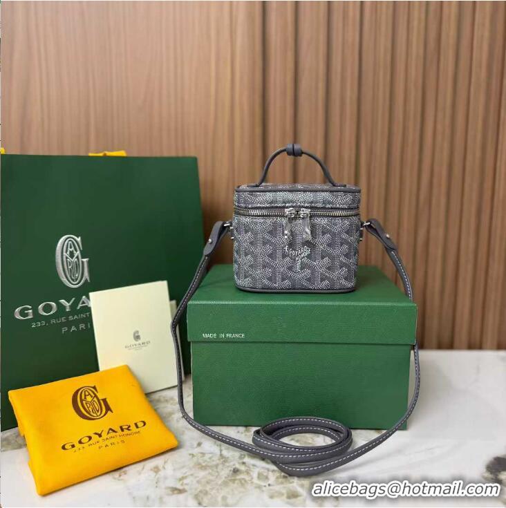 Market Sells Goyard Muse Nano Vanity Case GY1402 Dark Grey