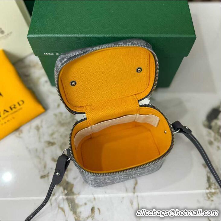 Market Sells Goyard Muse Nano Vanity Case GY1402 Dark Grey