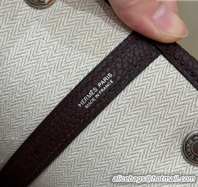 Spot Bulk Hermes Garden Party 30/36cm Bag in Togo Leather H2301 Rouge Sellier Deep Red 2025(Half Handmade)