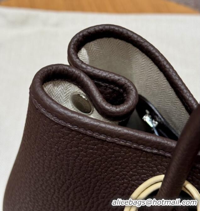 Market Sells Hermes Garden Party 30/36cm Bag in Togo Leather H2301 Ebene 2025(Half Handmade)