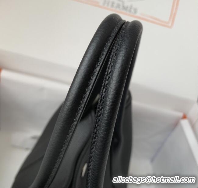 Market Sells Hermes Garden Party 30/36cm Bag in Togo Leather H2301 Black 2025(Half Handmade)