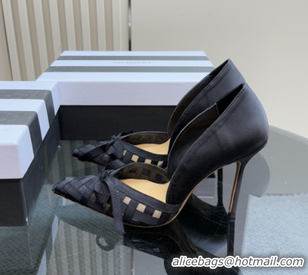 Most Popular Aquazzura Mesh Pumps 10cm Heel A091607 Black 5091607