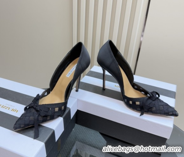 Most Popular Aquazzura Mesh Pumps 10cm Heel A091607 Black 5091607