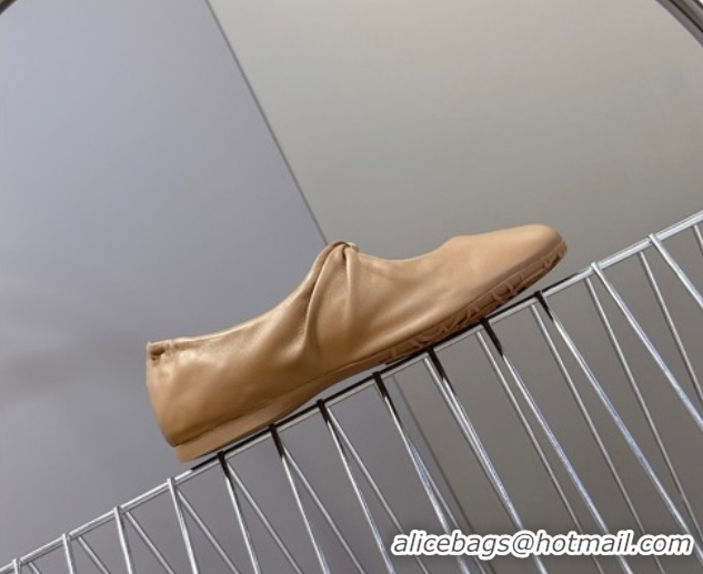 Good Looking Loewe Pebble Soft ballerinas flat in nappa lambskin Brown 0823079