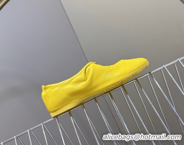 Grade Quality Loewe Pebble Soft ballerinas flat in nappa lambskin Yellow 50823080