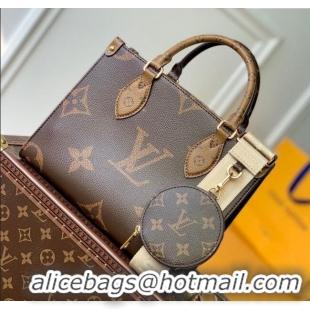Top Quality Louis Vuitton OnTheGo PM Tote Bag in Monogram Reverse Canvas M46373 2025