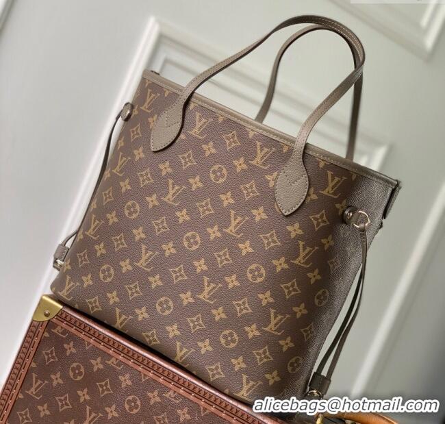 Spot Bulk Louis Vuitton Neverfull Inside Out MM Bag M25664 Monogram/Grey 2025