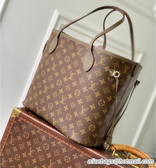 Spot Bulk Louis Vuitton Neverfull Inside Out MM Bag M25664 Monogram/Grey 2025