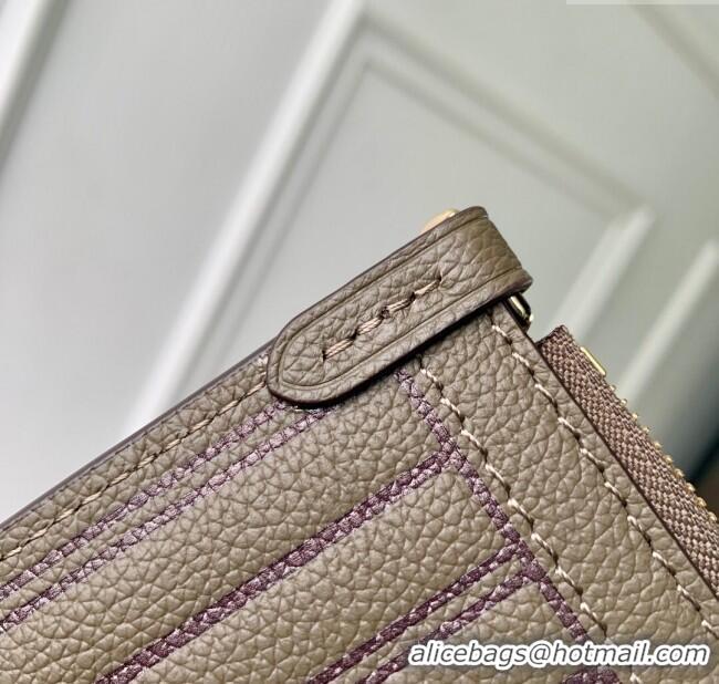 Spot Bulk Louis Vuitton Neverfull Inside Out MM Bag M25664 Monogram/Grey 2025