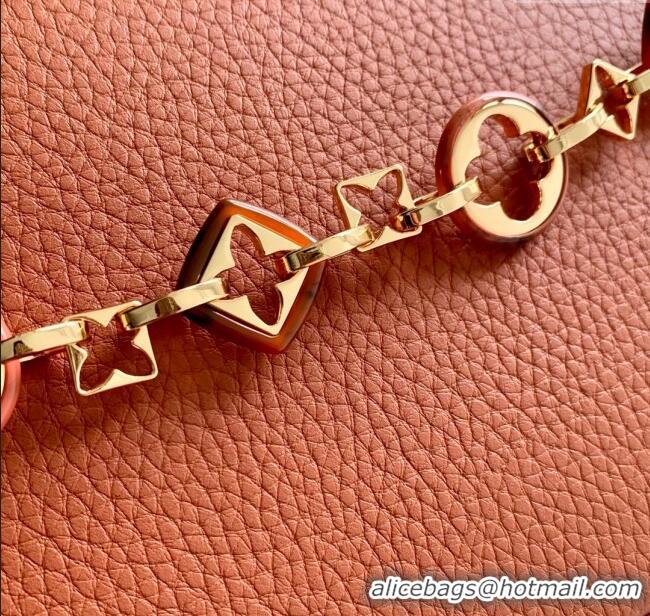 Market Sells Louis Vuitton Capucines MM Bag with Chain in Taurillon Leather M14381 Tan 2025